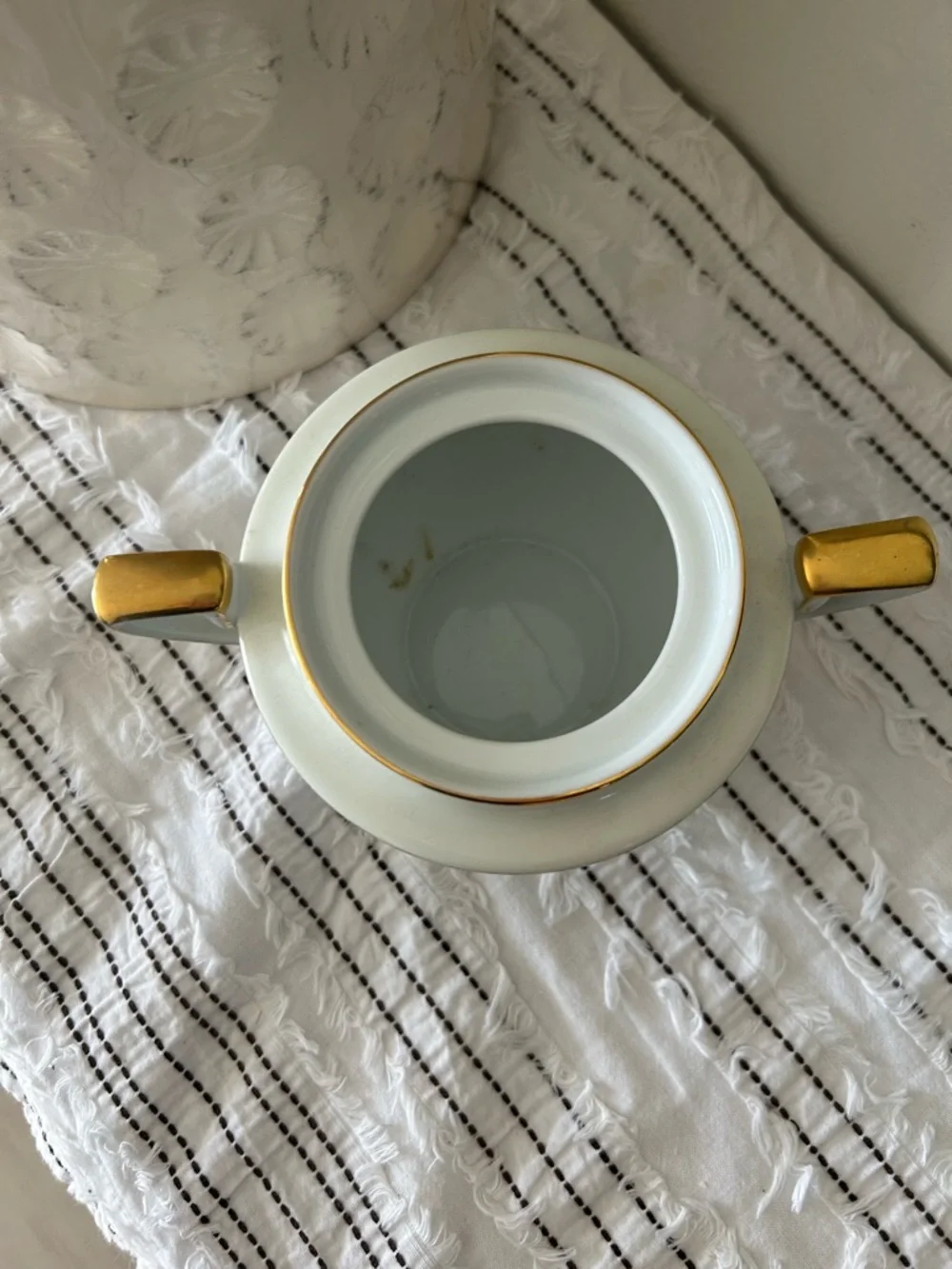 Vintage elegant porcelain